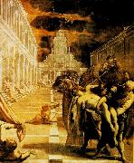 Tintoretto The Stealing of the Dead Body of St Mark oil on canvas