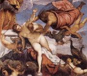Tintoretto Tho Origin of the Milky Way oil on canvas