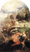 Tintoretto St George and the Dragon oil on canvas