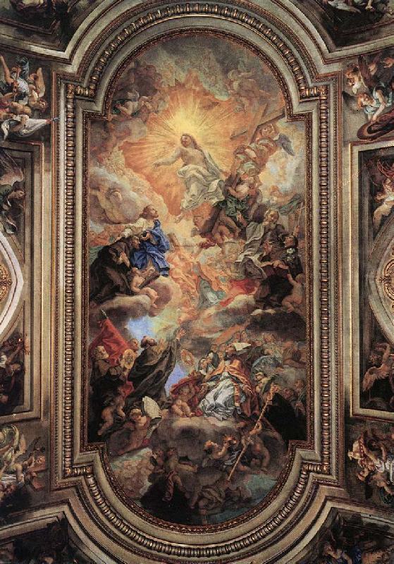 BACCHIACCA Apotheosis of the Franciscan Order  ff china oil painting image