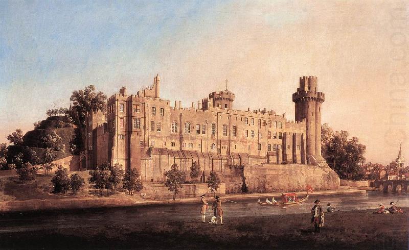 Canaletto Warwick Castle: the South Front df china oil painting image