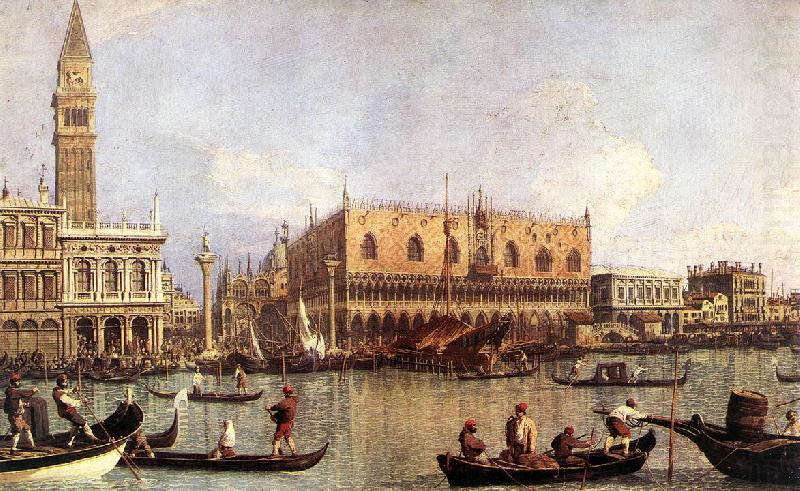 Canaletto Palazzo Ducale and the Piazza di San Marco china oil painting image