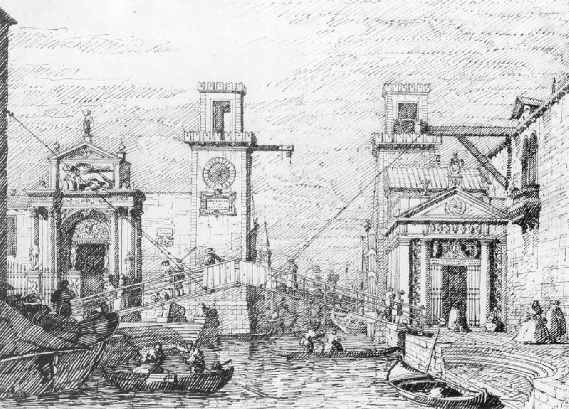 Canaletto The Arsenal: the Water Entrance g china oil painting image