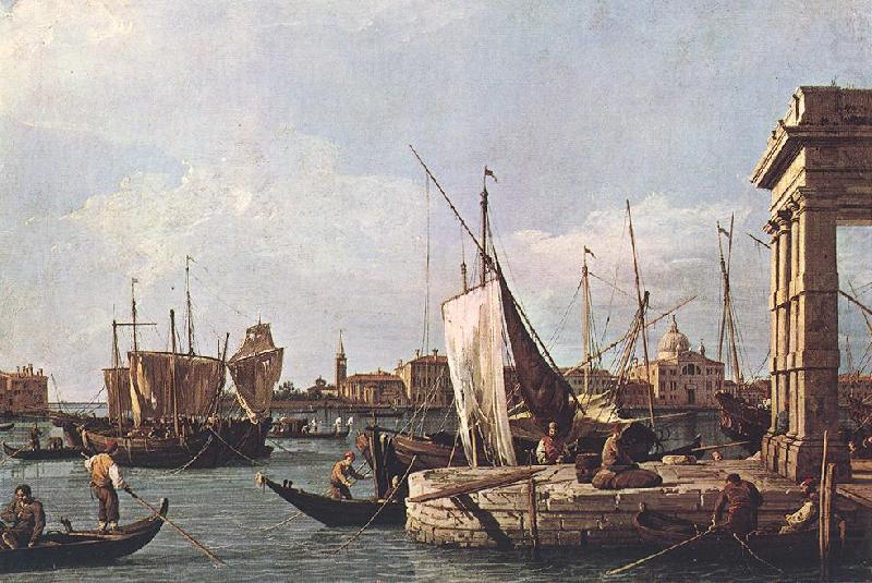 Canaletto La Punta della Dogana (Custom Point) dfg china oil painting image