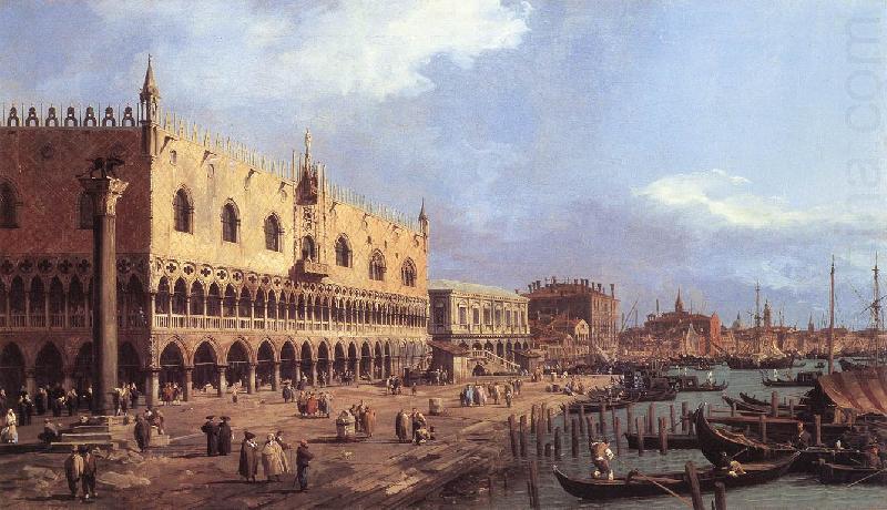 Canaletto Riva degli Schiavoni: Looking East df china oil painting image