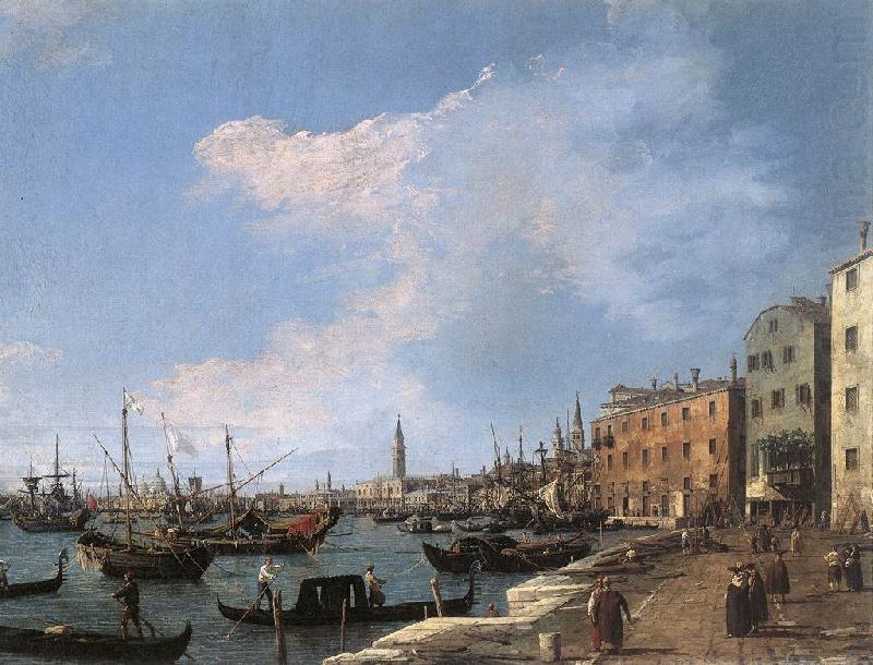 Canaletto The Riva degli Schiavoni f china oil painting image