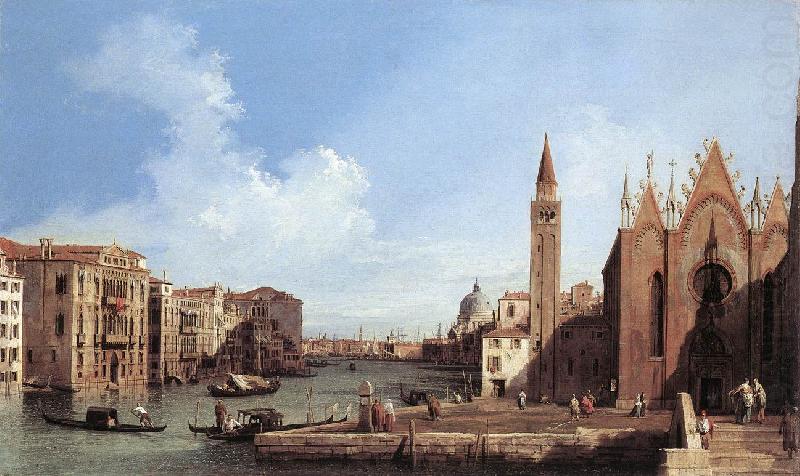 Canaletto Grand Canal: from Santa Maria della Carit to the Bacino di San Marco d china oil painting image
