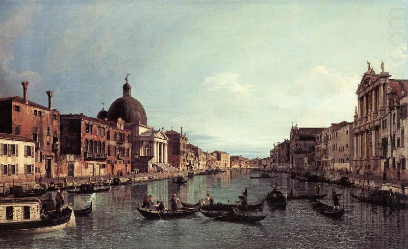 Canaletto Grand Canal: Looking South-West f china oil painting image