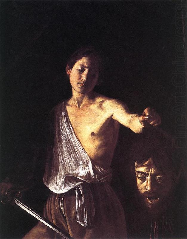 Caravaggio David dfg china oil painting image