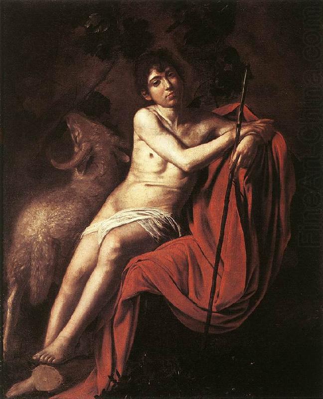 Caravaggio St John the Baptist fdg china oil painting image