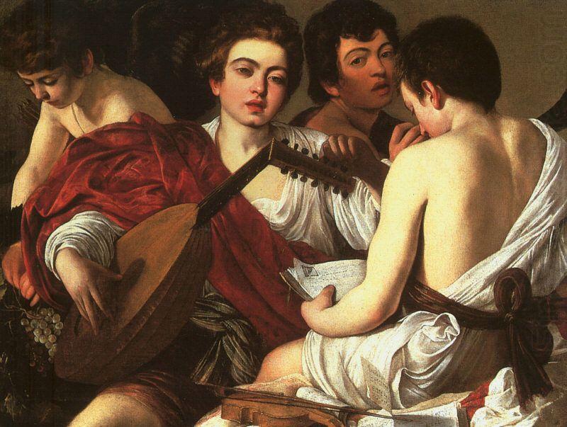 Caravaggio The Concert  The Musicians china oil painting image