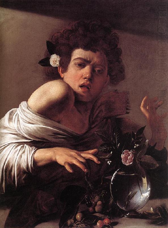 Caravaggio Boy Bitten by a Lizard f china oil painting image