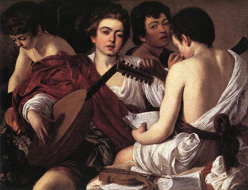 Caravaggio The Musicians f china oil painting image