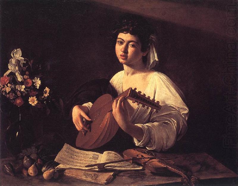 Caravaggio Lute Player f china oil painting image