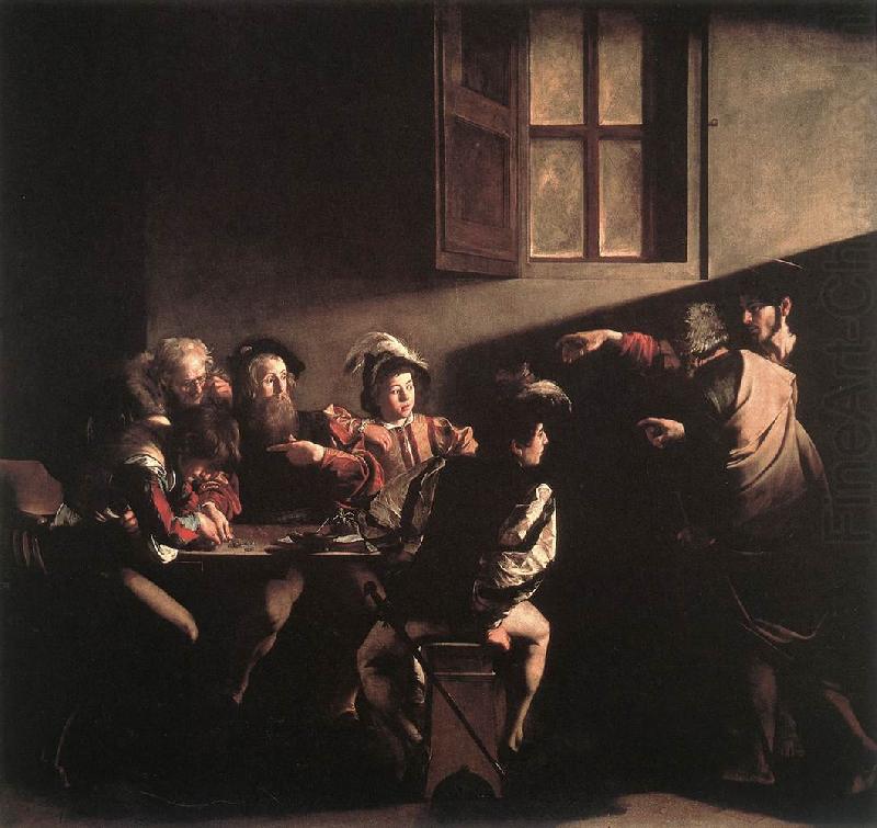 Caravaggio The Calling of Saint Matthew fg china oil painting image