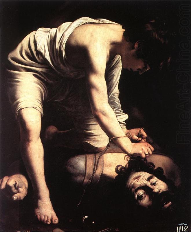 Caravaggio David fgfd china oil painting image