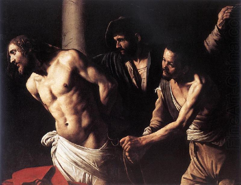 Caravaggio Christ at the Column fdg china oil painting image