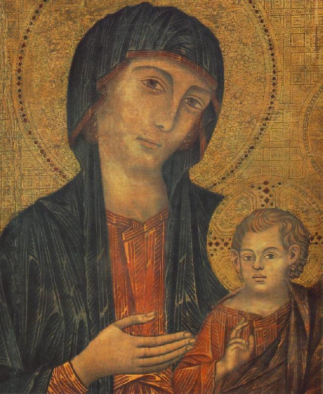 Cimabue The Madonna in Majesty (detail) fgjg china oil painting image