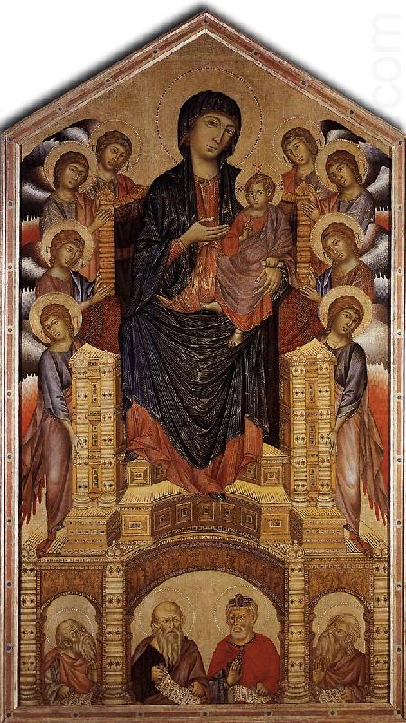 Cimabue The Madonna in Majesty (Maesta) fgh china oil painting image