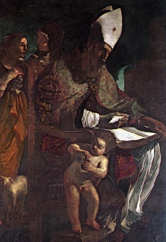 GUERCINO St Augustine sdg china oil painting image