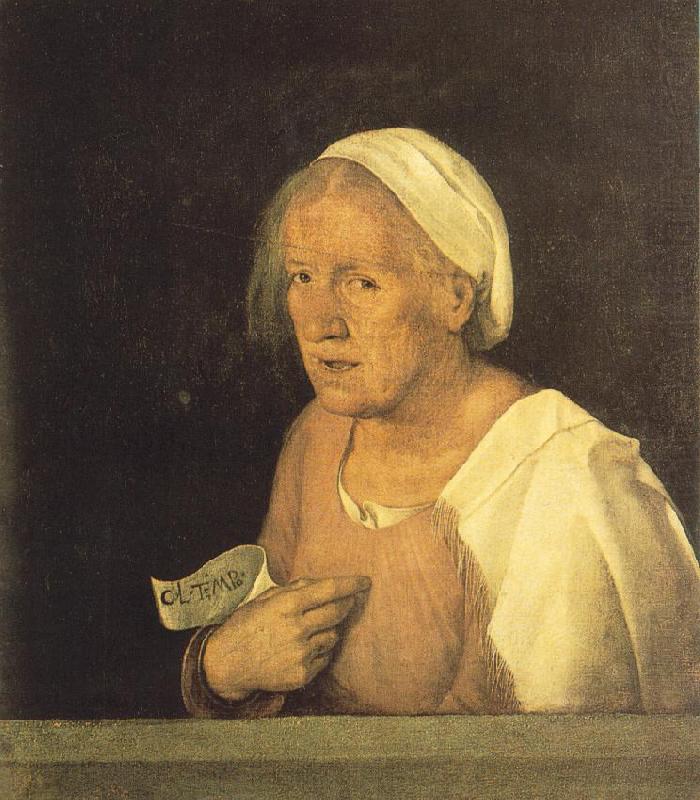 Giorgione Old Woman dhjd china oil painting image
