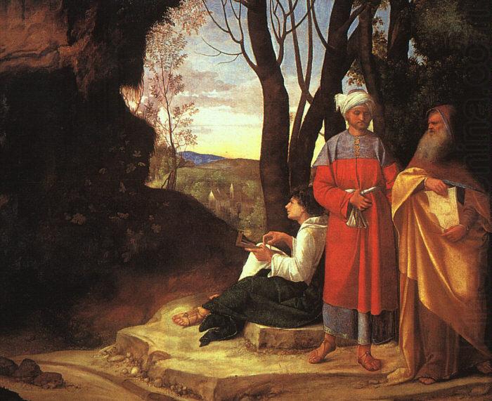 Giorgione The Three Philosophers dh china oil painting image