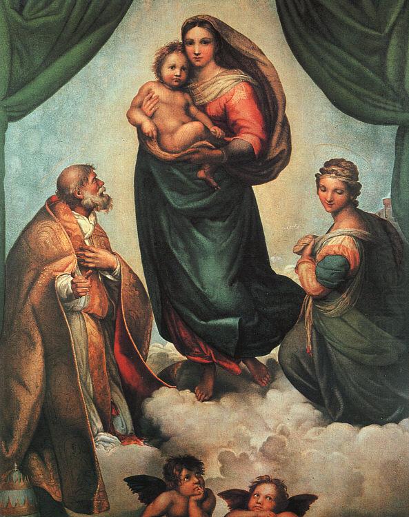 Raphael The Sistine Madonna china oil painting image