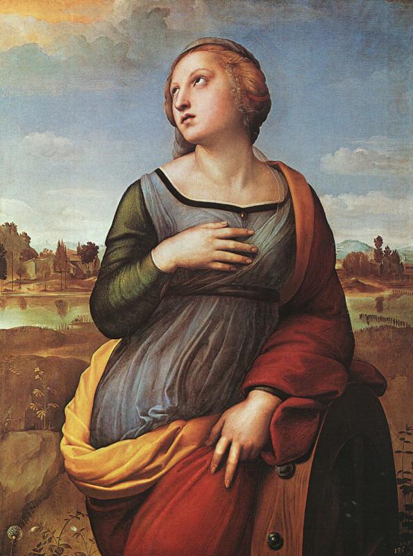 Raphael St.Catherine of Alexandria china oil painting image