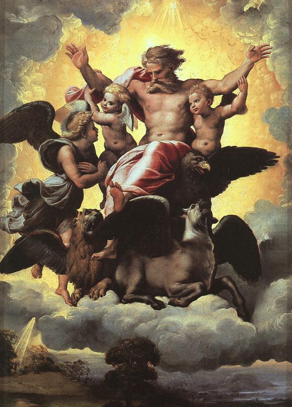 Raphael The Vision of Ezekiel china oil painting image