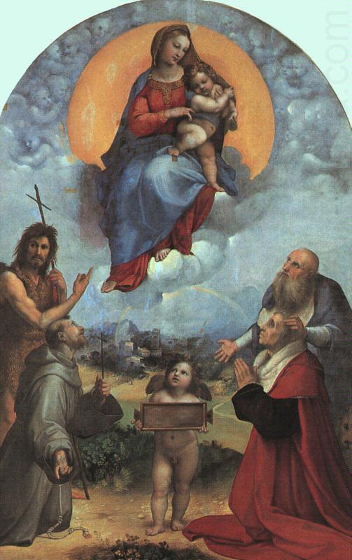 Raphael The Madonna of Foligno china oil painting image