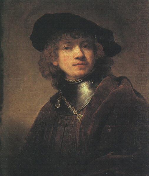 Rembrandt Self Portrait as a Young Man china oil painting image