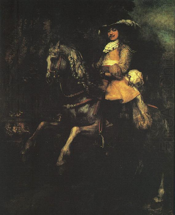 Rembrandt Frederick Rihel on Horseback china oil painting image