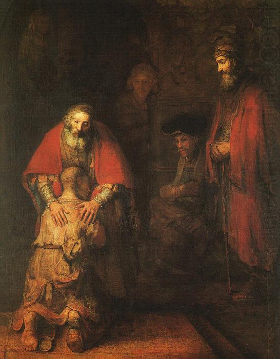 Rembrandt The Return of the Prodigal Son china oil painting image