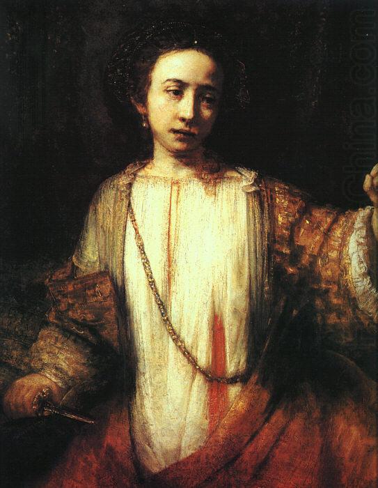 Rembrandt Lucretia china oil painting image
