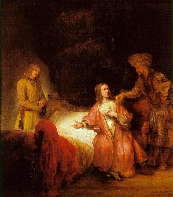 Rembrandt Joseph Accused by Potiphar's Wife china oil painting image