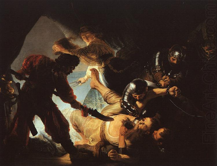 Rembrandt The Blinding of Samson china oil painting image