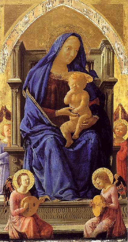 MASACCIO The Virgin and Child china oil painting image