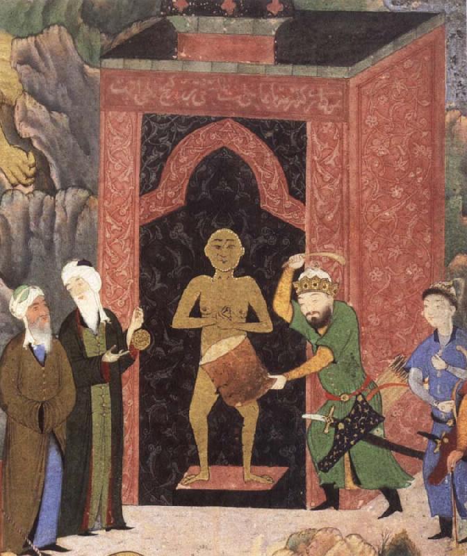 Bihzad Jami as Apollonius and the minister Mir Ali Sher Nawa i as Alexander china oil painting image