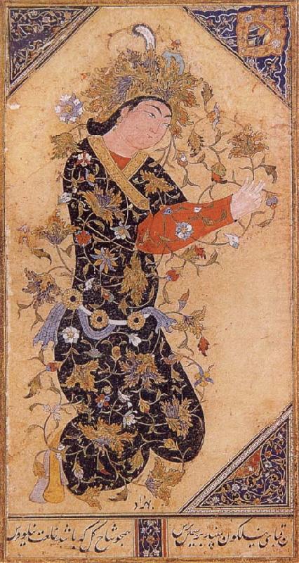 Bihzad Archangel,a symbol of the divine Active Intelligence china oil painting image