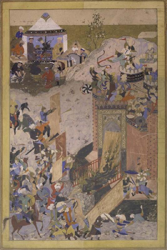Bihzad Capture of a city china oil painting image