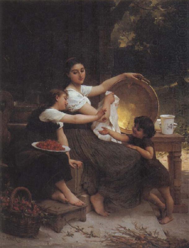 E.Munier Here-s Some for You china oil painting image