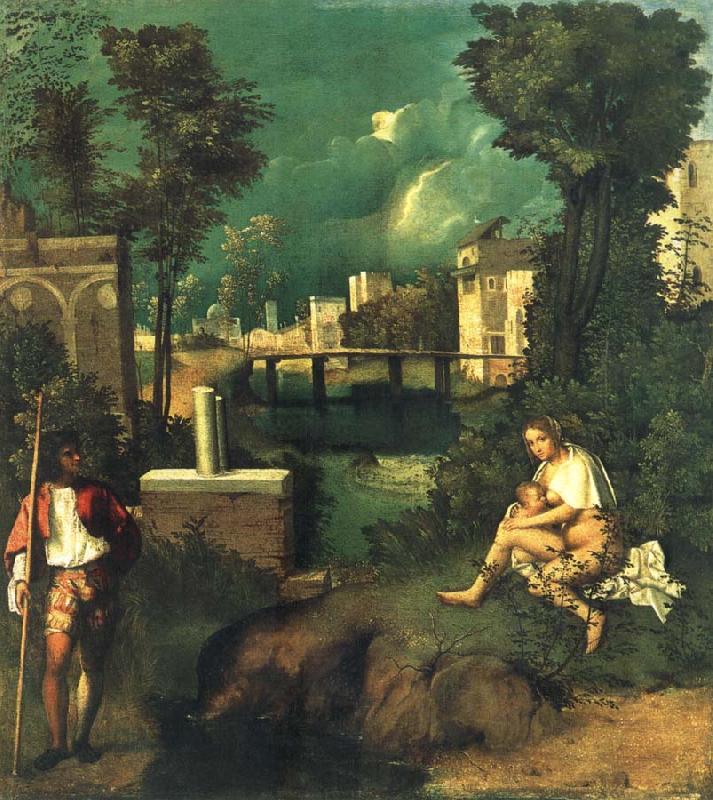 Giorgione The storm china oil painting image