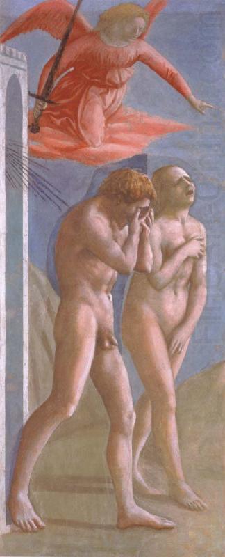 MASACCIO The Expulsion of Adam and Eve From the Garden china oil painting image