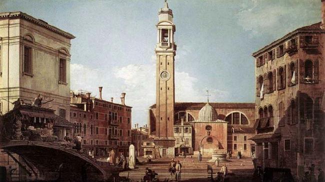 Canaletto View of Campo Santi Apostoli china oil painting image
