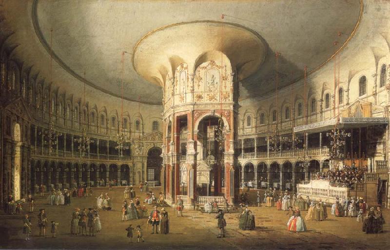Canaletto London Interior of the Rotunda at Ranelagh china oil painting image