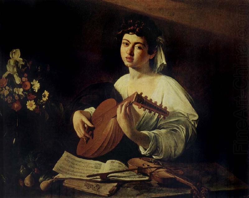 Caravaggio The Lute Player china oil painting image
