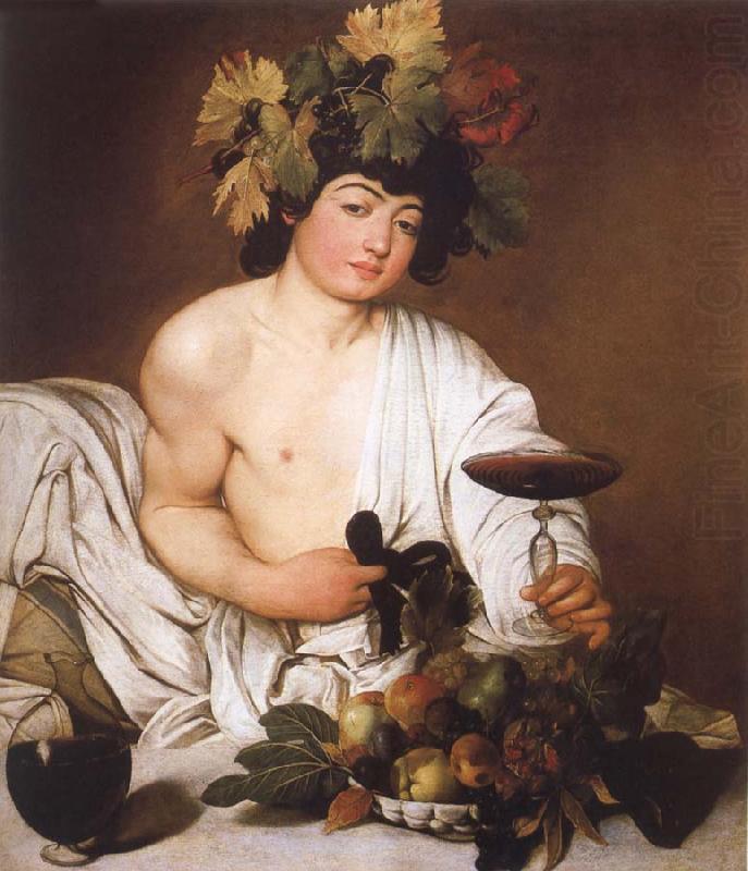 Caravaggio Bacchus china oil painting image