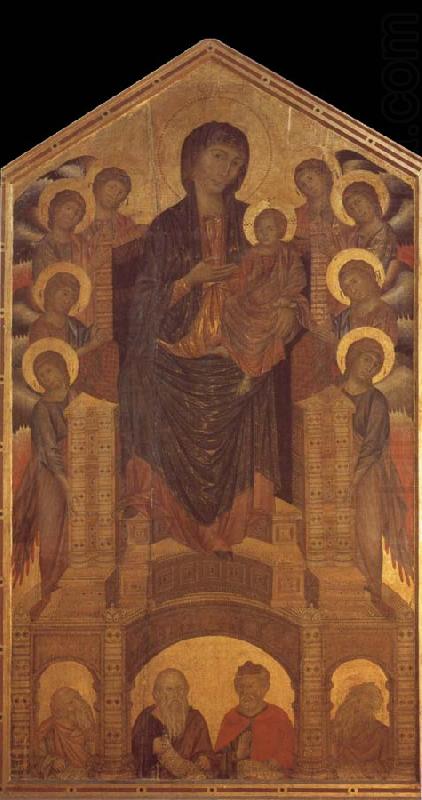 Cimabue Throning Madonna with angels and prophets china oil painting image