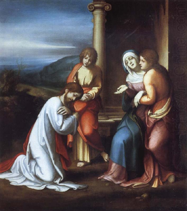 Correggio Christ Taking Leave of His Mother china oil painting image