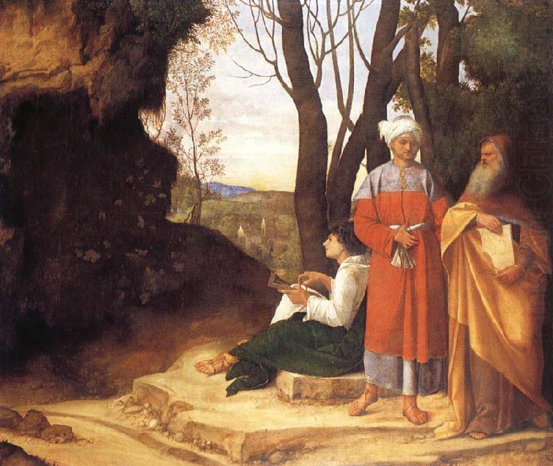 Giorgione Three ways china oil painting image